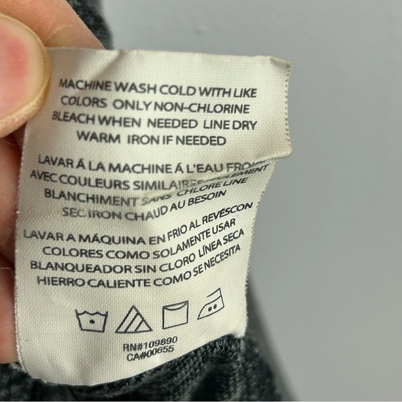 Melissa McCarthy Seven7 Long Sleeve Gray Tunic with Front Pockets Size 3X - Picture 10 of 13